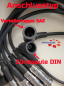 Preview: Zündkabel Mercedes W126 R107 C126 SL500 SL560 SL350 - rot