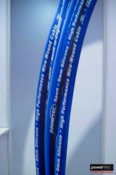 Preview: Zündkabel VW Golf 2,8/2,9L VR6 ab Bj. 94 Ruhende Zündung PowerTEC - blau