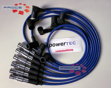 Preview: Zündkabel blau Mercedes W201 190 W124 W126 R129 W463 260 300 M103