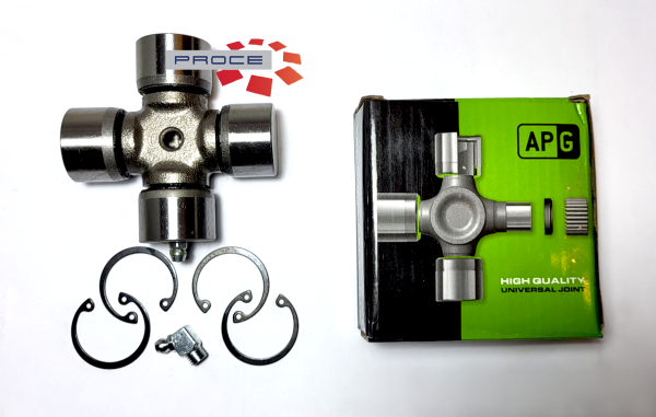 Kreuzgelenk 30x80 mm – mit Schmiernippel