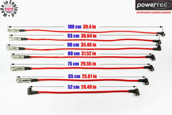 Zündkabel rot VW Golf Passat Vento 2,8 2,9 VR6 AAA ABV